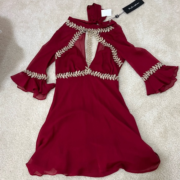 lille mini dress LILLIE MINIDRESS BLUE